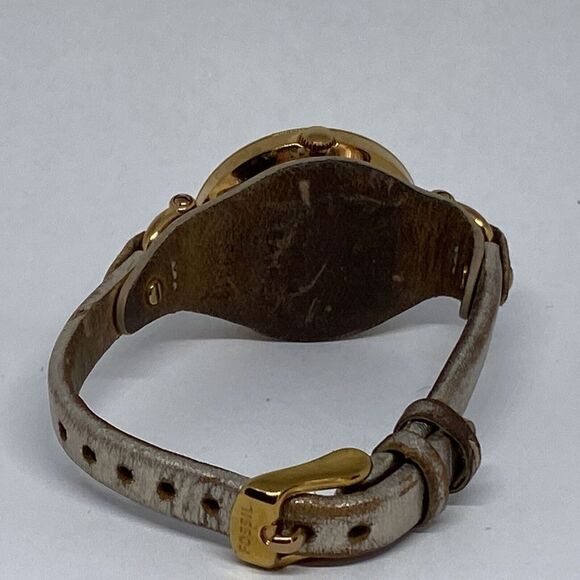 Fossil ES418 Women's Leather Rose Gold Analog Dial Quartz Wrist Watch LB294 - Picture 10 of 12